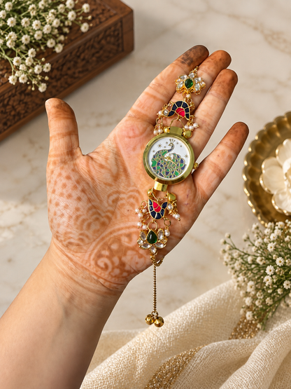 Mayuri kundan watch