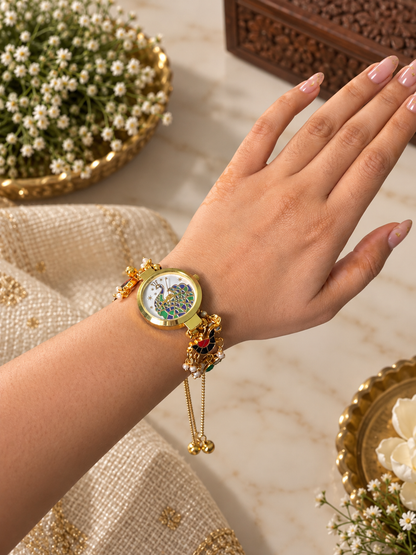 Mayuri kundan watch
