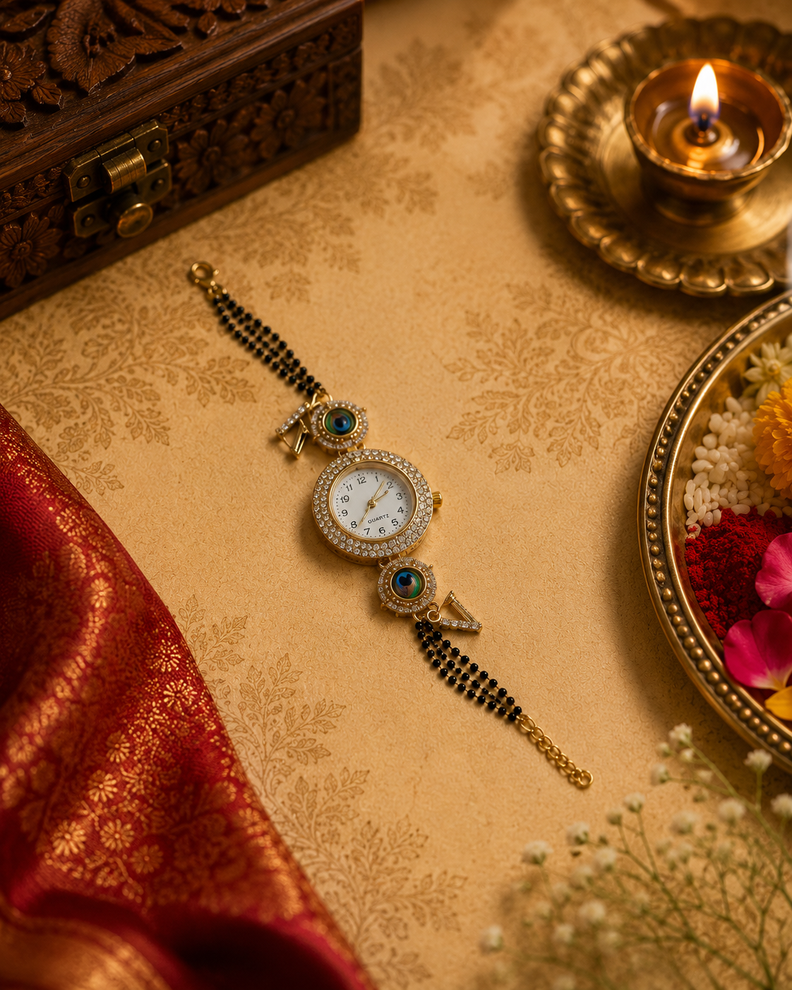Mangalsutra watch with initial ✨❤️