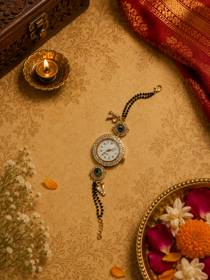 Mangalsutra watch with initial ✨❤️
