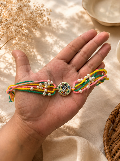 Little krishna spinner rakhi