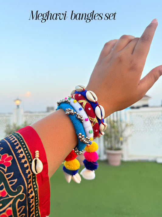 MEGHAVI- bangles set