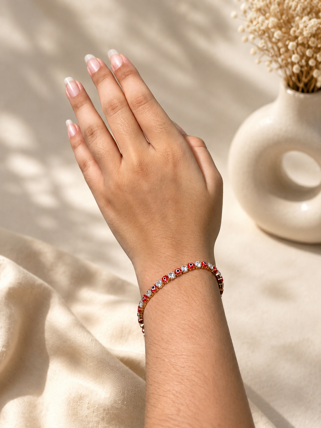 Eye for eye bracelet style rakhi