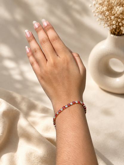 Eye for eye bracelet style rakhi