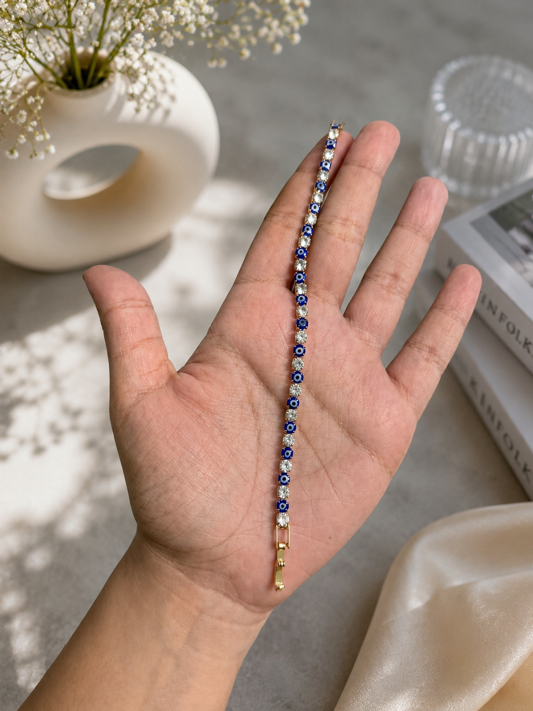 Eye for eye bracelet style rakhi