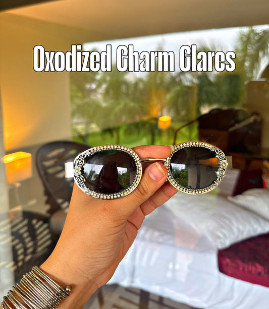 Oxodized charm glares ✨