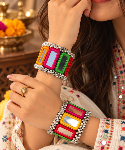 Kanchan Boho kada (pair)