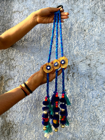 BILLORI ✨ BOHO-POP braid / parandi with Ghunghroo ✨