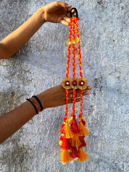 BILLORI ✨ BOHO-POP braid / parandi with Ghunghroo ✨
