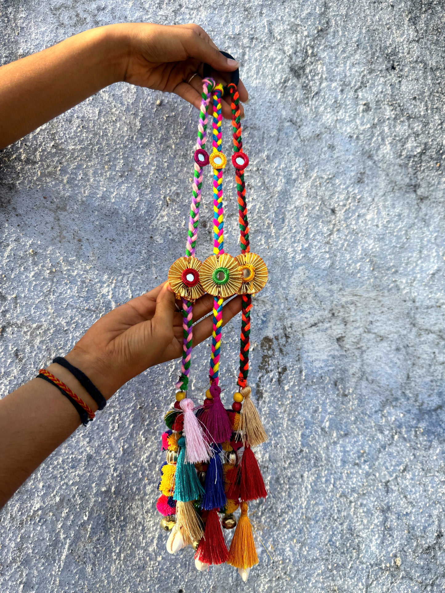 BILLORI ✨ BOHO-POP braid / parandi with Ghunghroo ✨