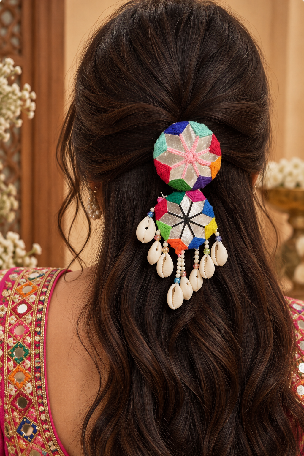 Hitanshi hair brooch