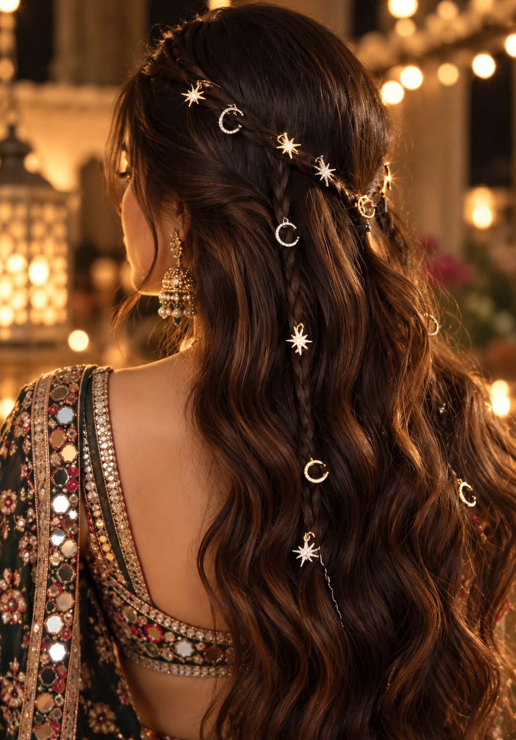 Moon & star clips (set of12)✨