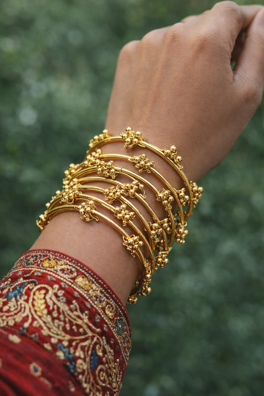 Kashmiri bangles (set of 8)