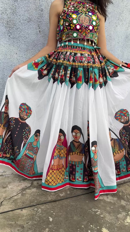 “BANNA-BANNI”- Chaniya and Choli set ♥️