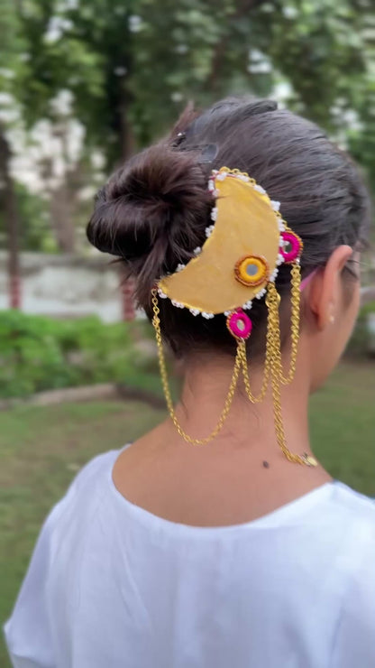 MELLISA - FESTIVE HAIR BROOCH 🌙