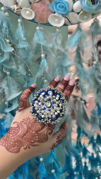 NAZIYA STATEMENT RING 💍 🪬