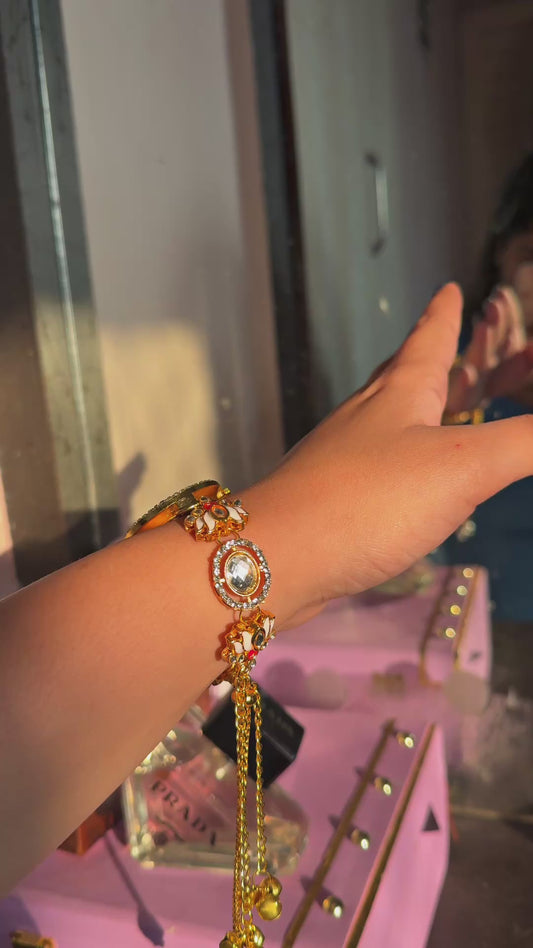 RENUKA- kundan watch