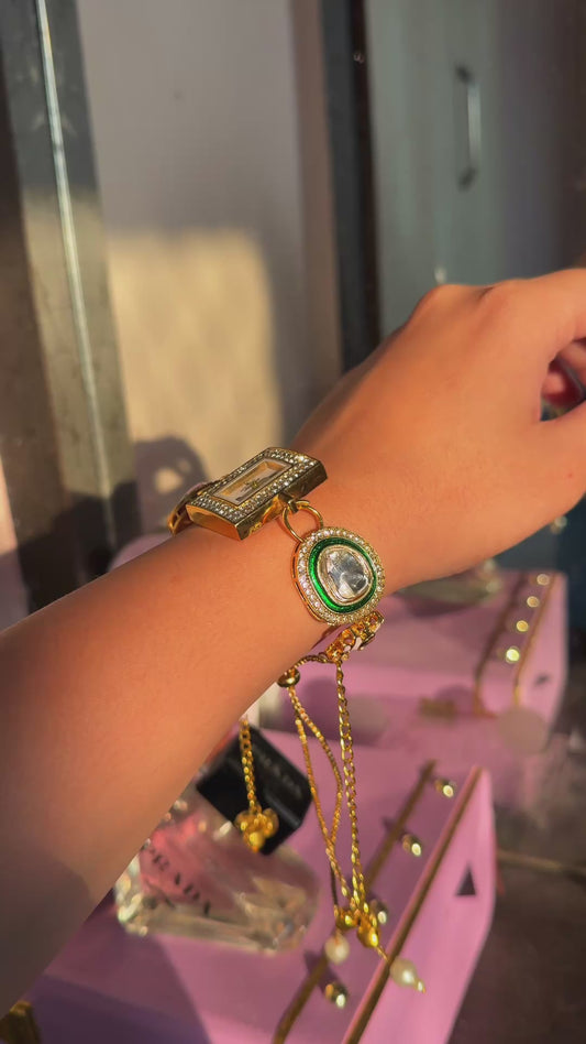 Kaikeyi Polki style watch ✨